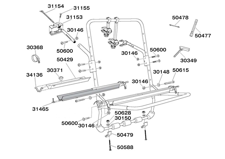 Abe Parts / Thule BackPac 973